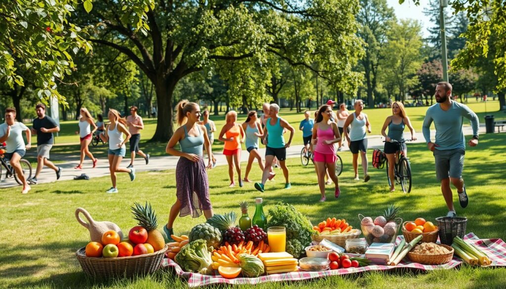 Actividad física y alimentación saludable