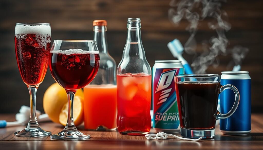 Bebidas dañinas para los dientes