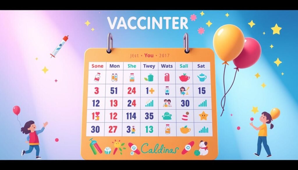 Calendario de vacunación