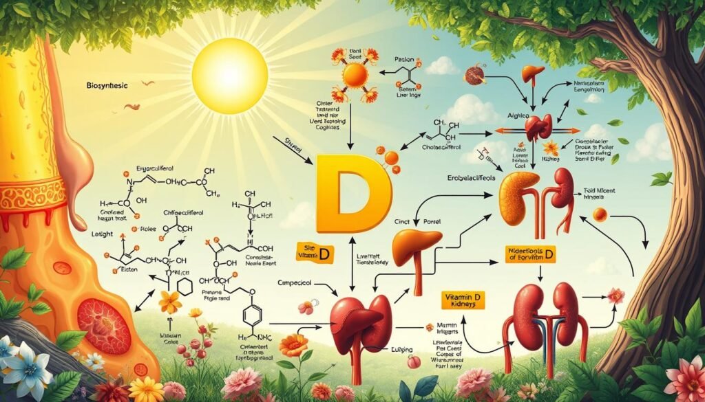 Síntesis y metabolismo de la vitamina D