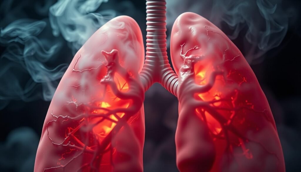 Síntomas de enfermedad pulmonar por tabaquismo