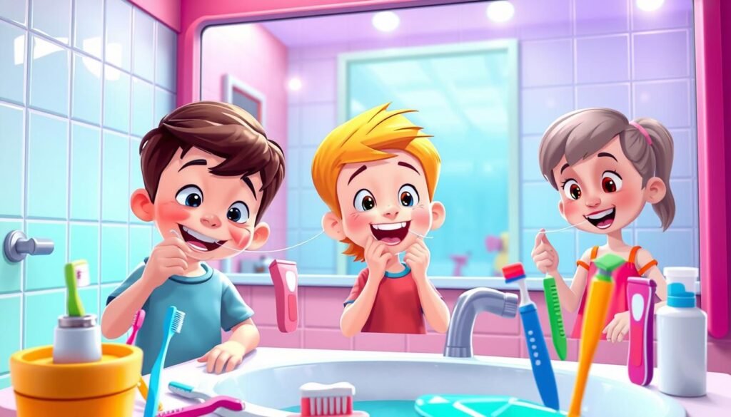 higiene dental infantil