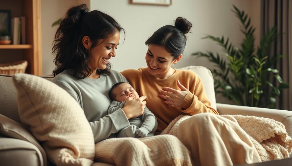 Apoyo emocional para madres