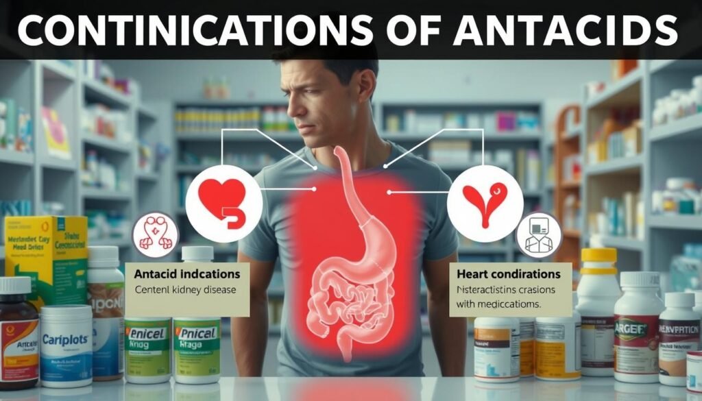 Contraindicaciones de antiácidos