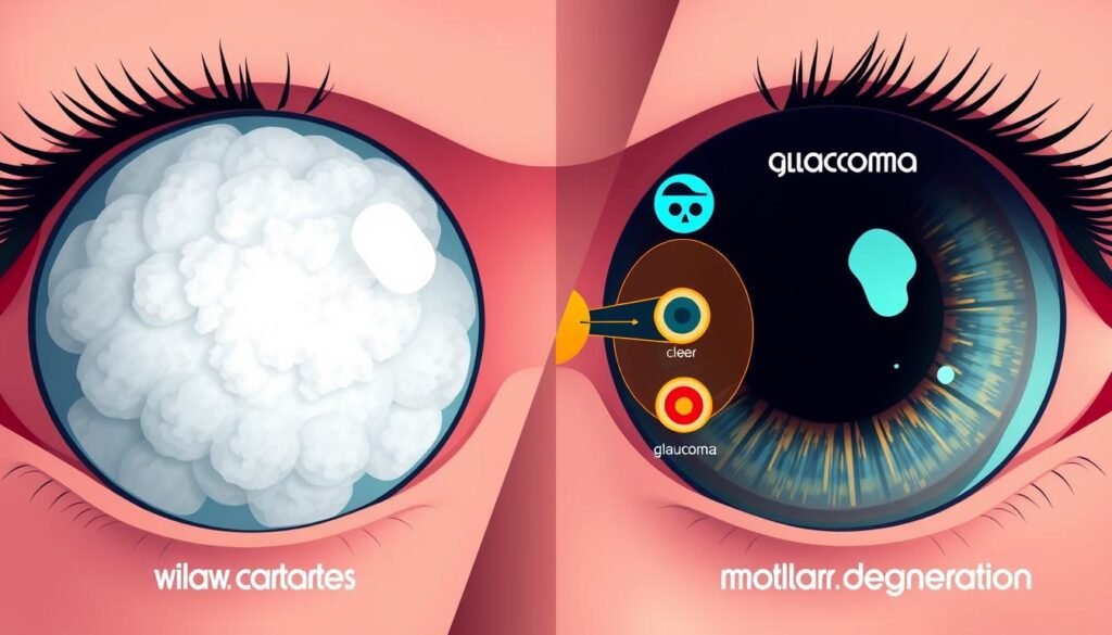 Diferencias entre cataratas y otras enfermedades oculares