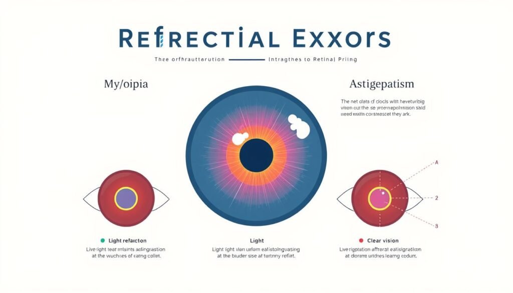 Errores Refractivos: Diferencias entre Miopía, Hipermetropía y Astigmatismo