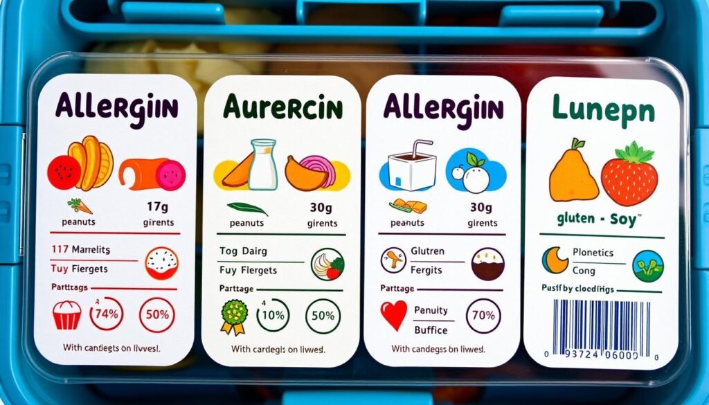 Etiquetas de alimentos