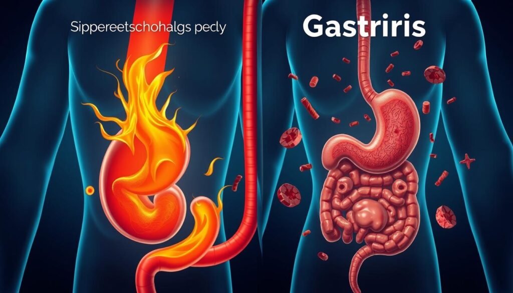 Reflujo gastroesofágico vs gastritis