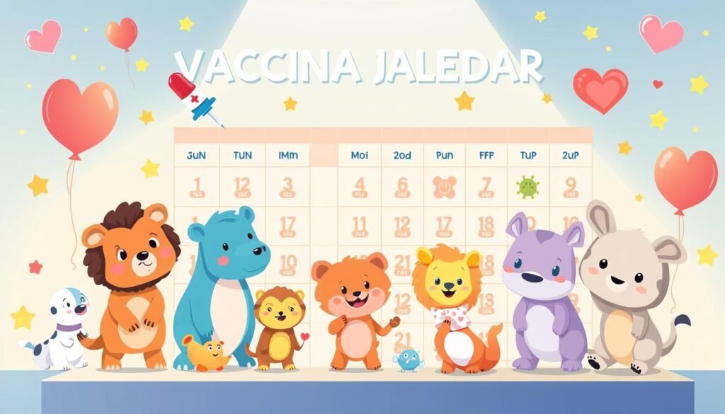 calendario de vacunación