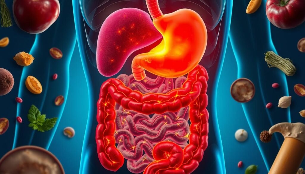 gastritis, úlceras, síndrome del intestino irritable