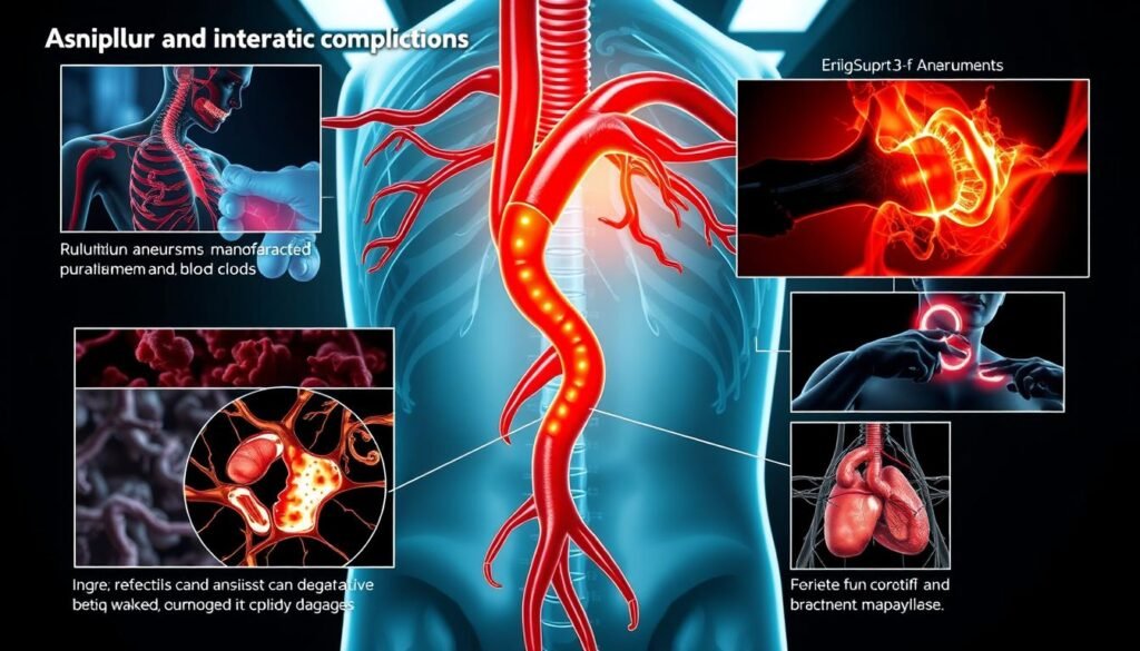 Complicaciones de aneurisma aórtico