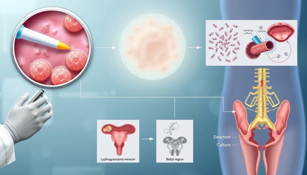 Diagnóstico de linfogranuloma venéreo