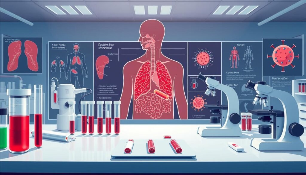 Diagnóstico de mononucleosis