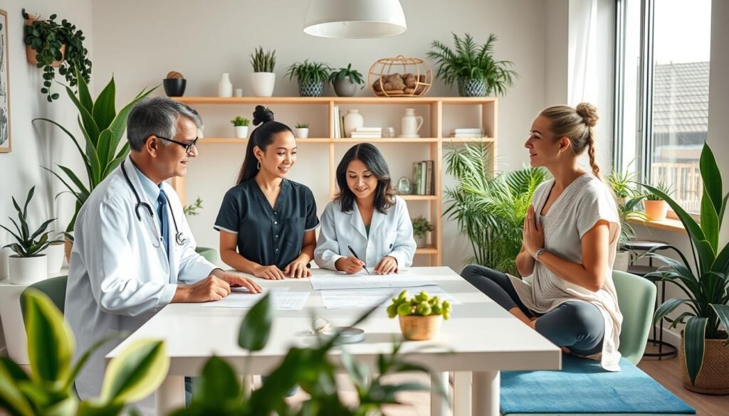 Equipo multidisciplinario en medicina integrativa