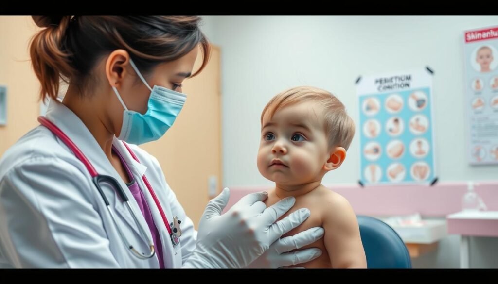 Molluscum contagiosum en niños