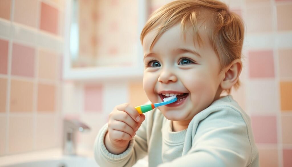 A qué edad debe comenzar a cepillar los dientes de mi hijo