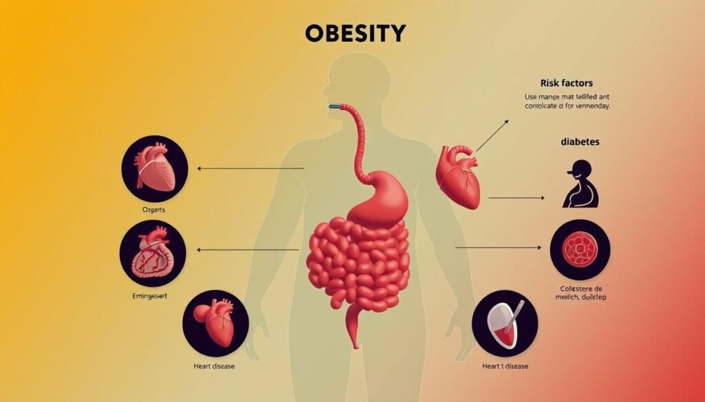 Los riesgos de la obesidad causas mortales