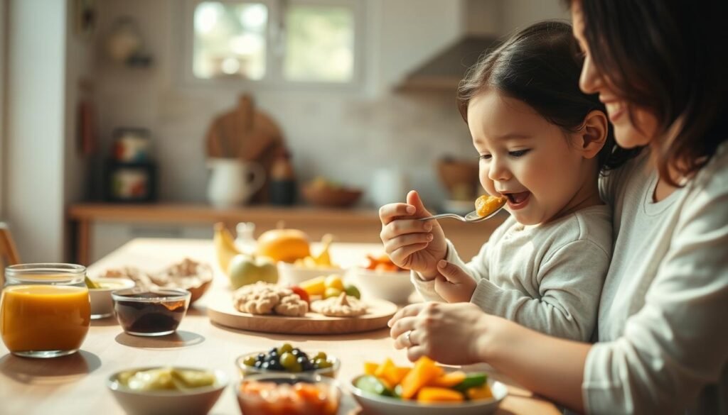Alimentación complementaria para bebés