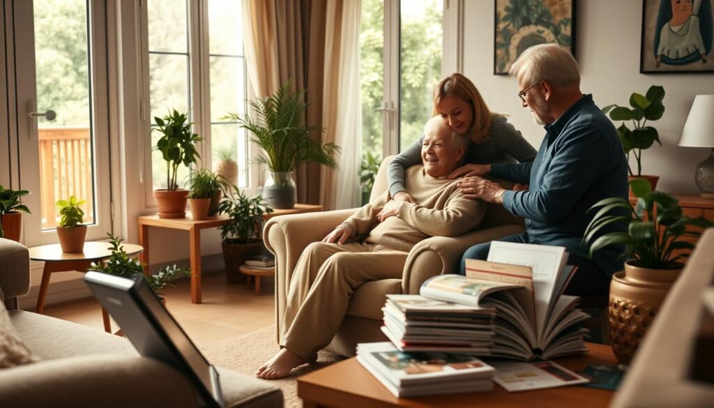 Recursos de apoyo para familias de adultos mayores con sepsis