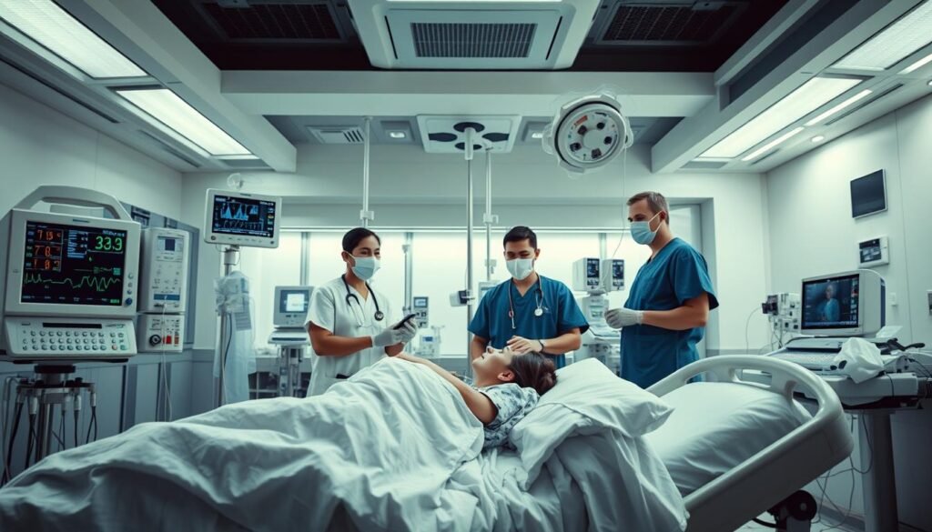 Tratamiento de septicemia en cuidados intensivos