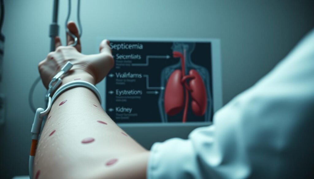 complicaciones de la septicemia
