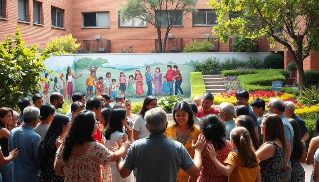 Gratitud comunitaria impacto social