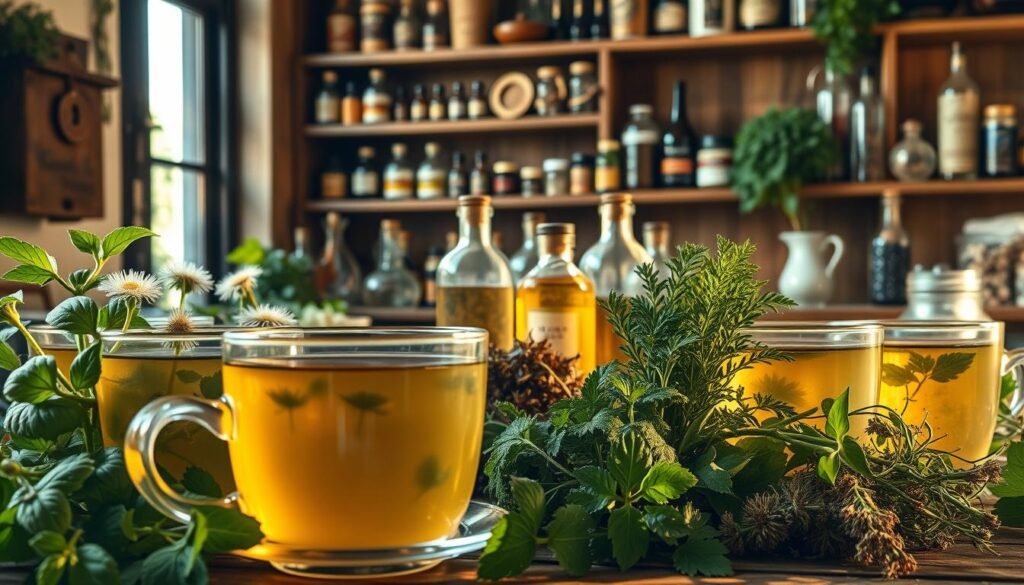 Infusiones medicinales para la salud renal
