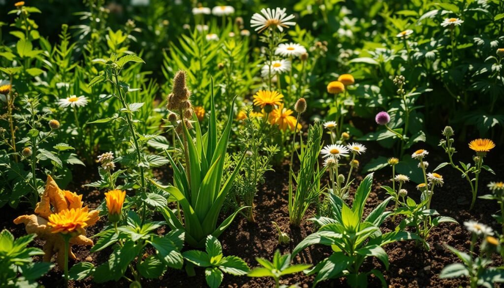 Plantas medicinales para digestión saludable