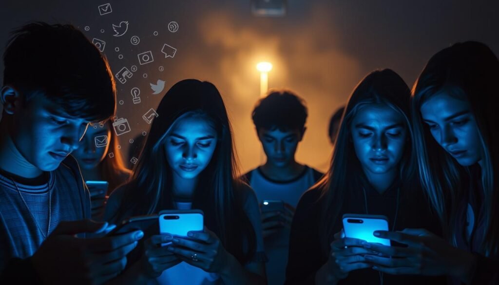 Redes sociales y adolescentes